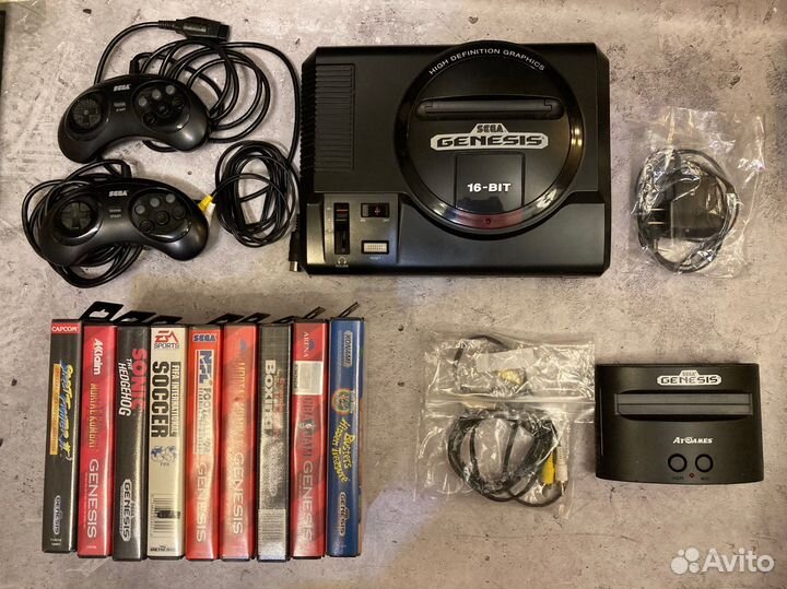 Sega genesis консоль и игры