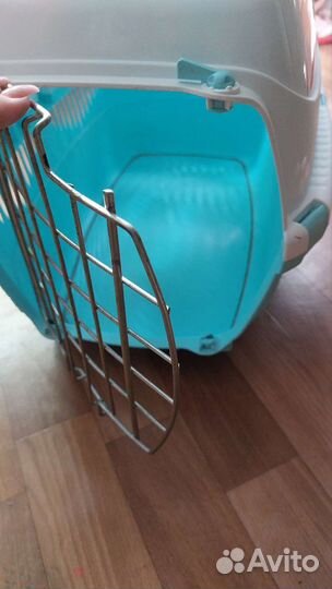 Переноска для кошек пластиковая