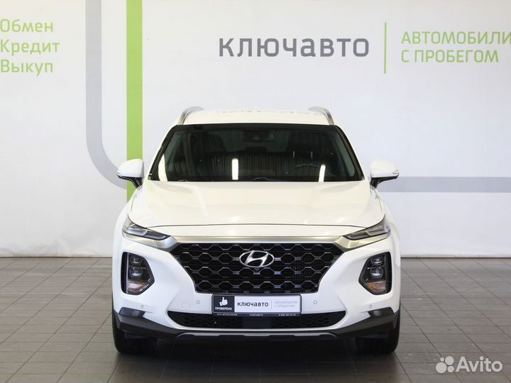 Hyundai Santa Fe 2.2 AT, 2018, 65 521 км