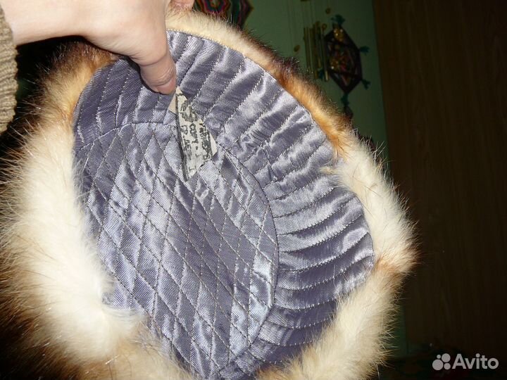 Новая мужская зимняя шапка из натурального меха