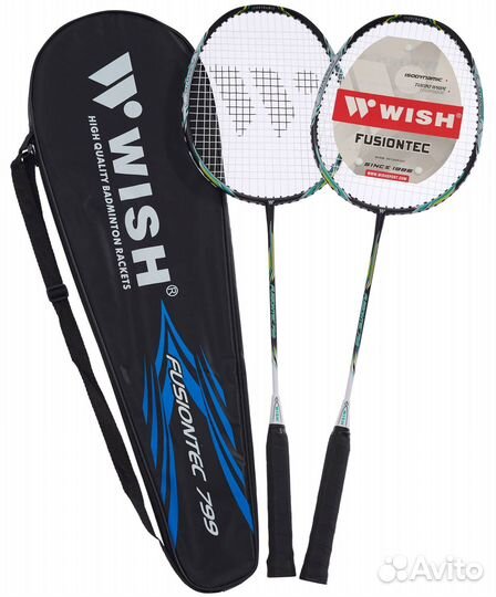 Набор для бадминтона Fusiontec 799K, 2 ракетки