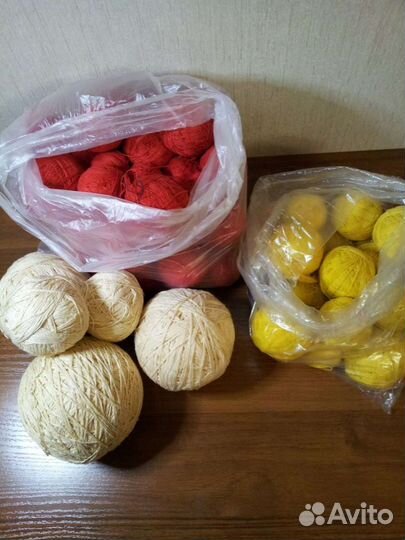 Пряжа нитки для вязания