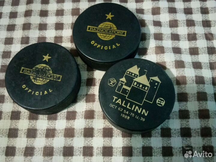 Хоккейные шайбы СССР