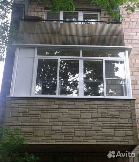 Остекление балкона