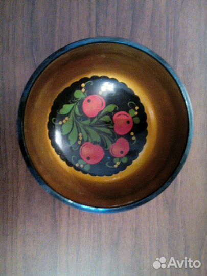 Деревяные чаши с росписью- хохлома/ссср