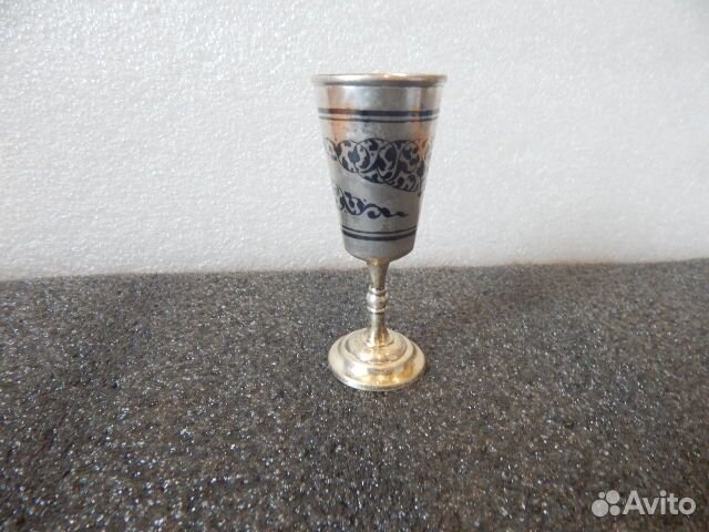 Стопка Рюмка Кубачи Серебро