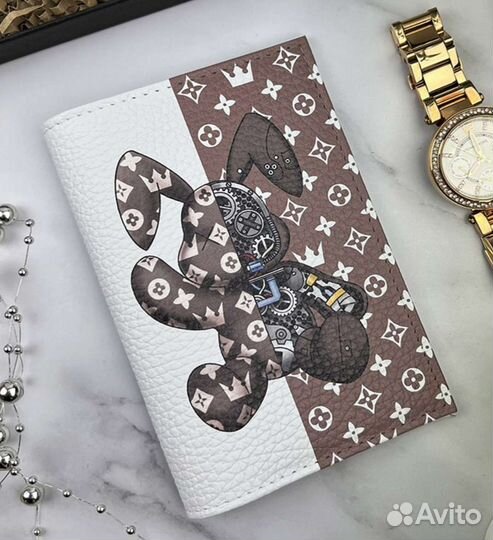 Обложка для паспорта натуральная кожа