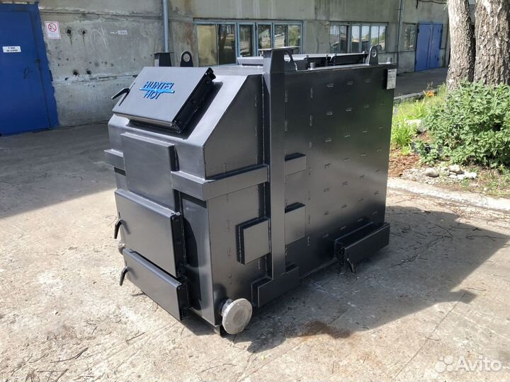 Твердотопливный котёл длительного горения