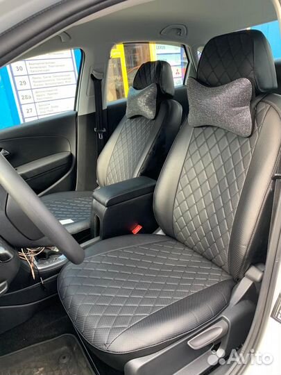 Чехлы на сидения экокожа VIP Nissan Qashqai 2016