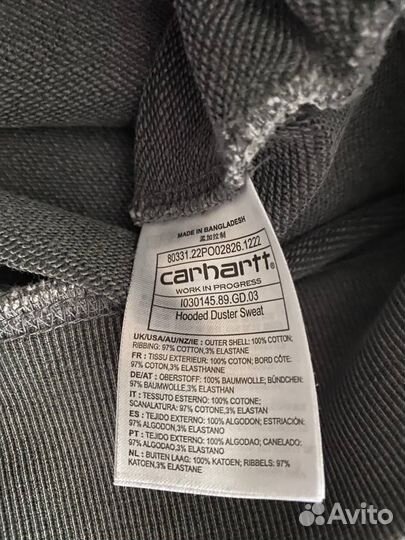 Худи carhartt wip duster sweat