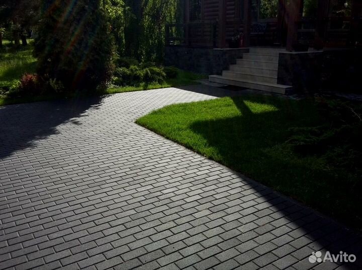 Тротуарная плитка от завода Поревит