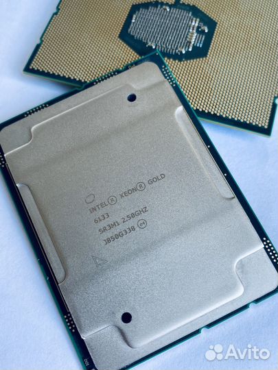 Процессор Xeon Gold 6148 20 core / Xeon E5 V4 V3