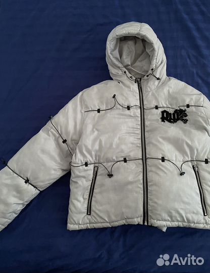 White Camo Puffer Jacket 2.0 Racer Worldwide