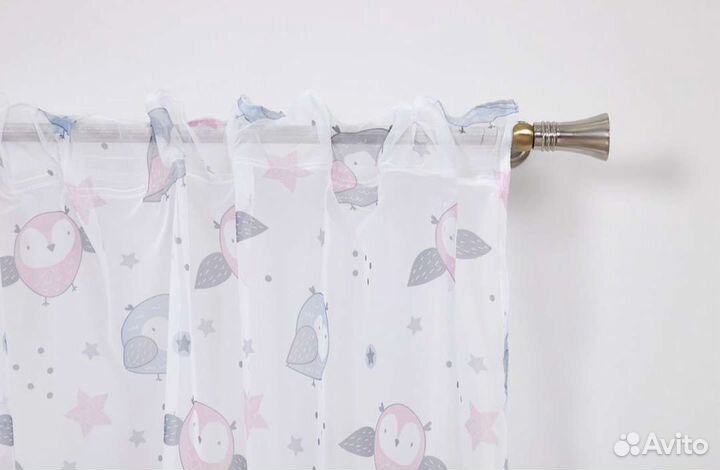Тюль для детской, новая