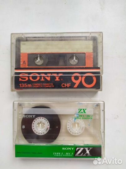 Аудиокассеты sony