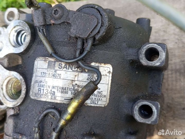 Компрессор кондиционера мазда 323