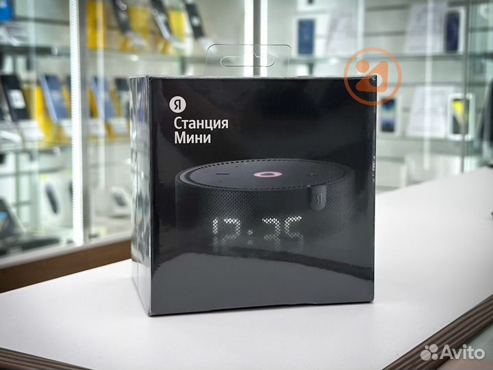 Яндекс Станция Мини с часами