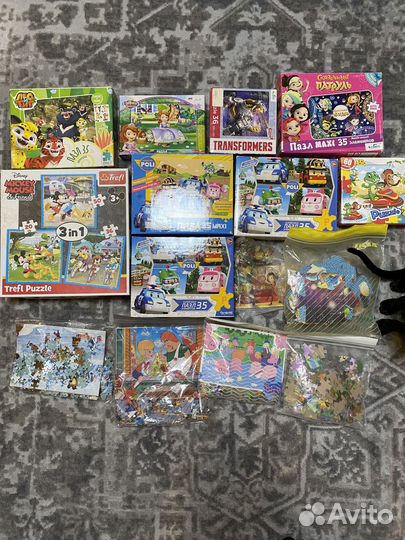 Пазлы детские