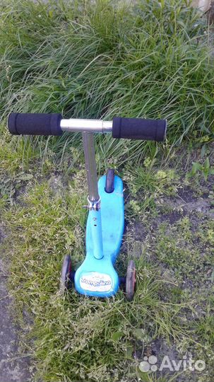 Самокат детский трехколесный бу