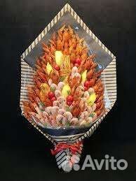 Съедобные букеты для мужчин