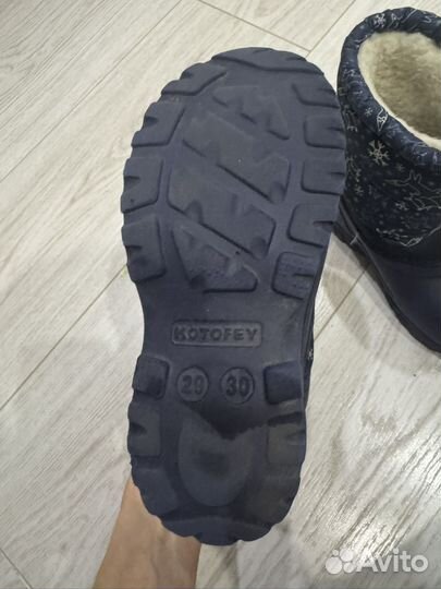 Сапоги демисезонные детские