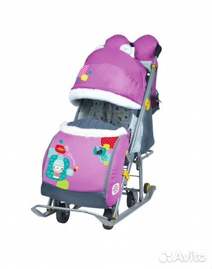 Коляска санки Ника детям 7.2