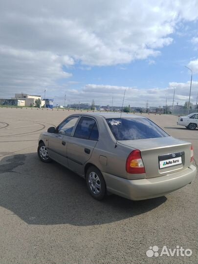 Hyundai Accent 1.5 МТ, 2008, 180 000 км