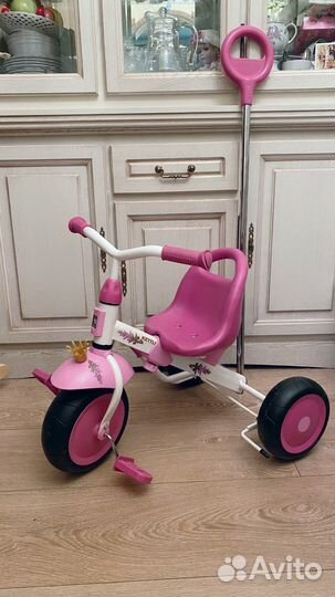 Трехколесный розовый велосипед Kettler для девочки
