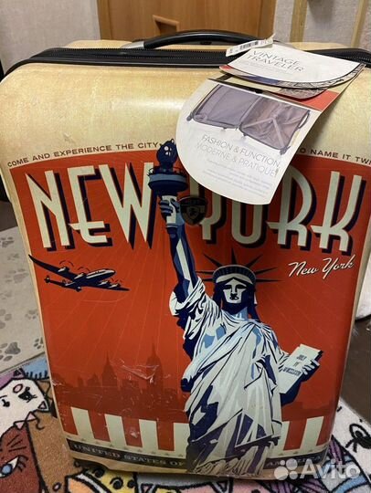 Чемодан heys canada Vintage Traveler большой L пла