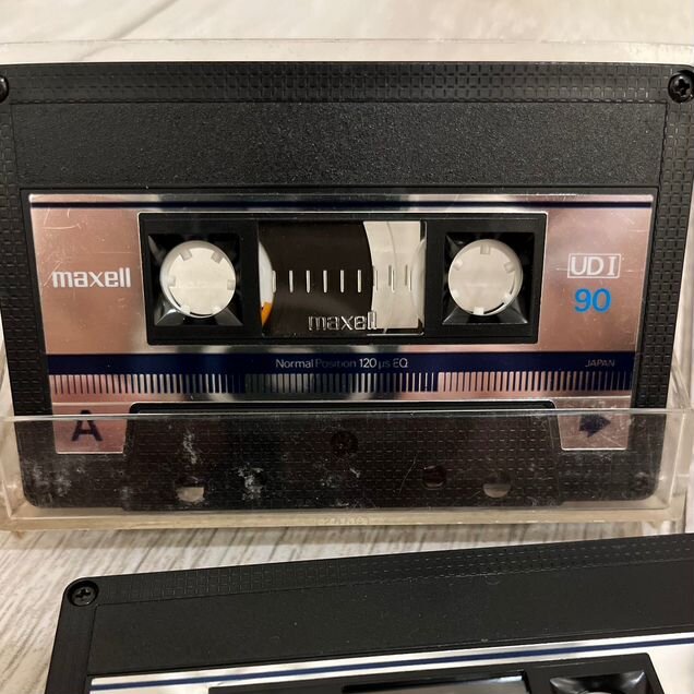 Аудиокассеты Maxell UDI - лот 2 штуки