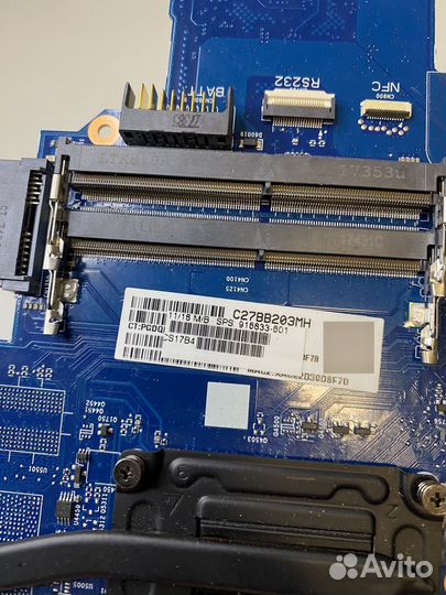 Материнские платы для ноутбуков HP