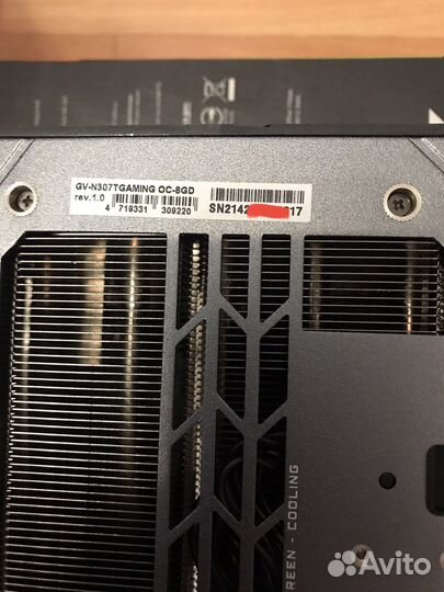 Видеокарта rtx 3070 ti