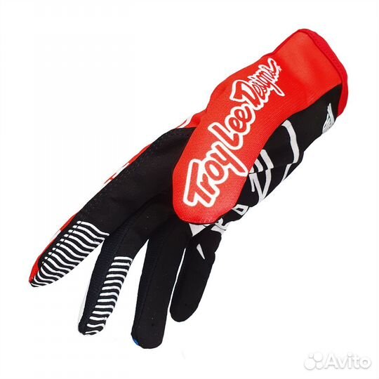 Мотокросс перчатки honda красно-бело-синие