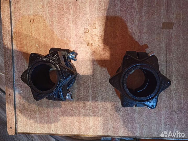 Замки для грифа штанги (олимпийские)