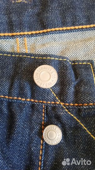 Джинсы Levis 501 W36 L34 Made in Poland