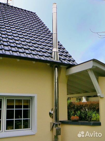 Дымоход 4 м Комплект Диаметр 130х220