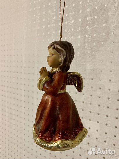 Статуэтка ангел с колокольчиком