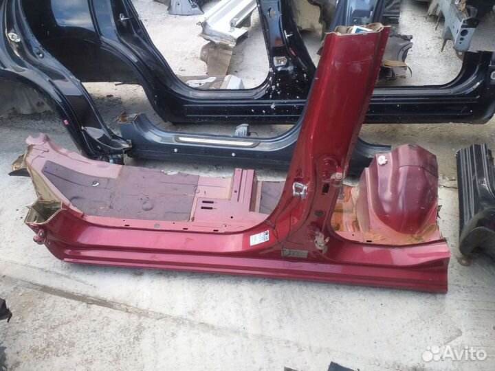 Порог левый Chevrolet Aveo T300 седан