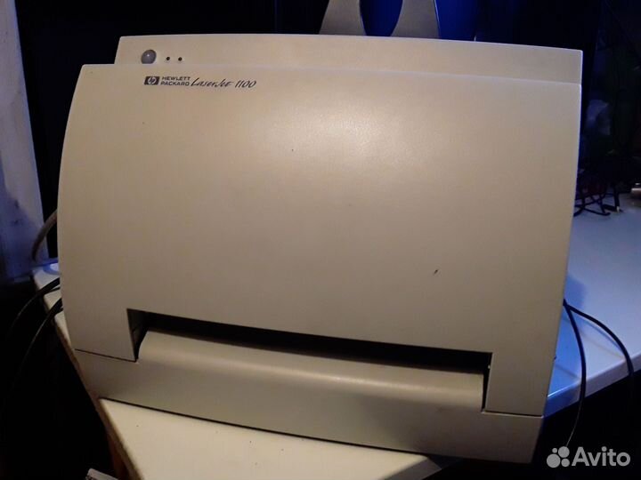 Принтер лазерный HP laserjet 1100 c род.кабелем