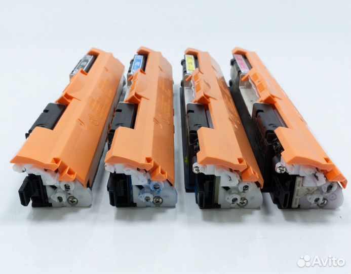 Картриджи HP 130A (CF350A, CF351A, CF352A) б/у