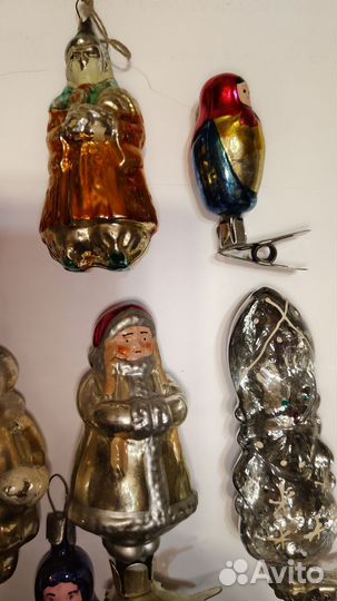 Елочные игрушки СССР