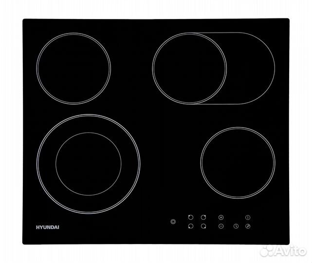Панель Hyundai HHE 6670 BG черный Новая