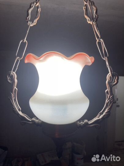 Однорожковая люстра. СССР