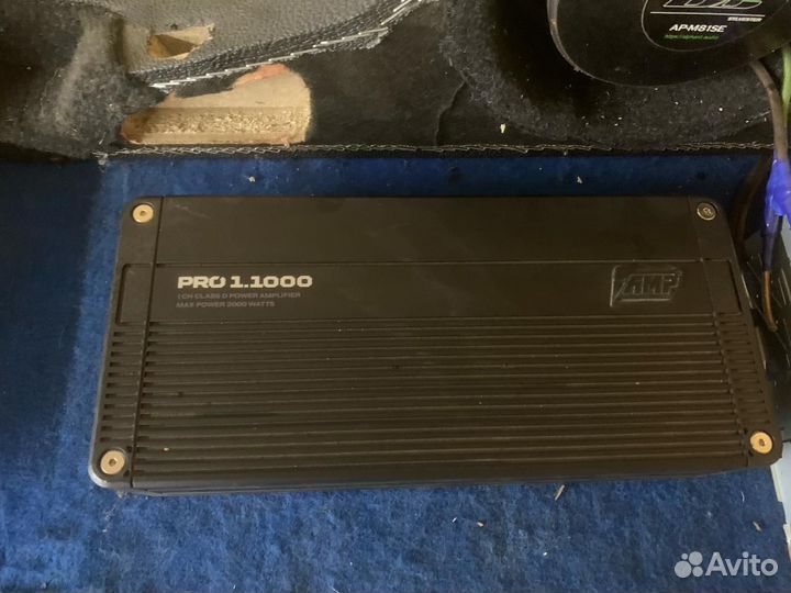 Сабвуфер и колонки