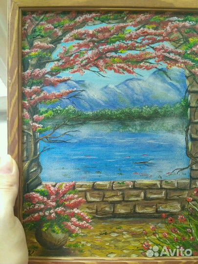 Авторская картина маслом