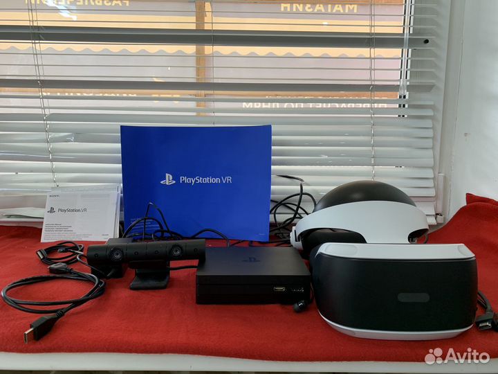 Шлем виртуальной реальности PS VR + Camera PS4