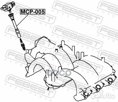 Наконечник катушки зажигания MCP005 Febest