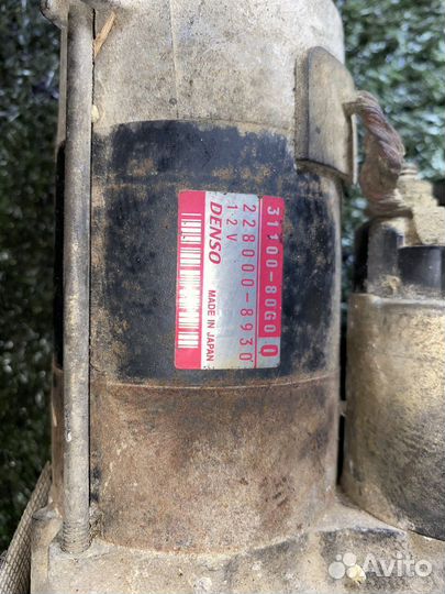 Стартер M16A Suzuki SX4