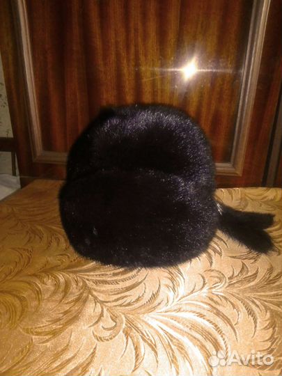 Шапка норковая женская 56