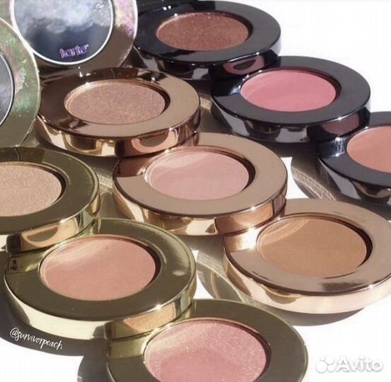 Наборы Tarte румяна,бронзер,хайлайтер,кисть Tarte